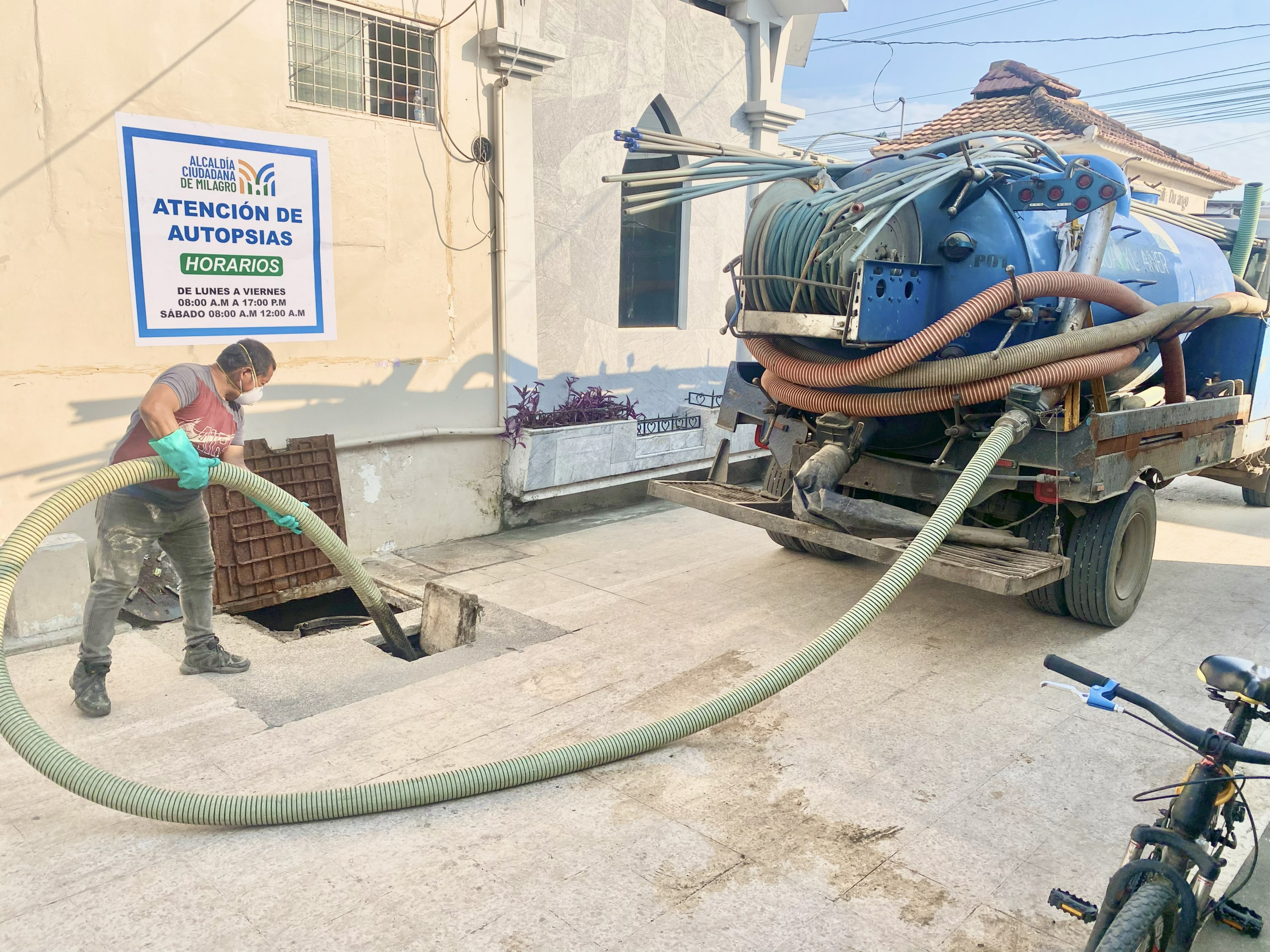 Mantenimiento de sumideros