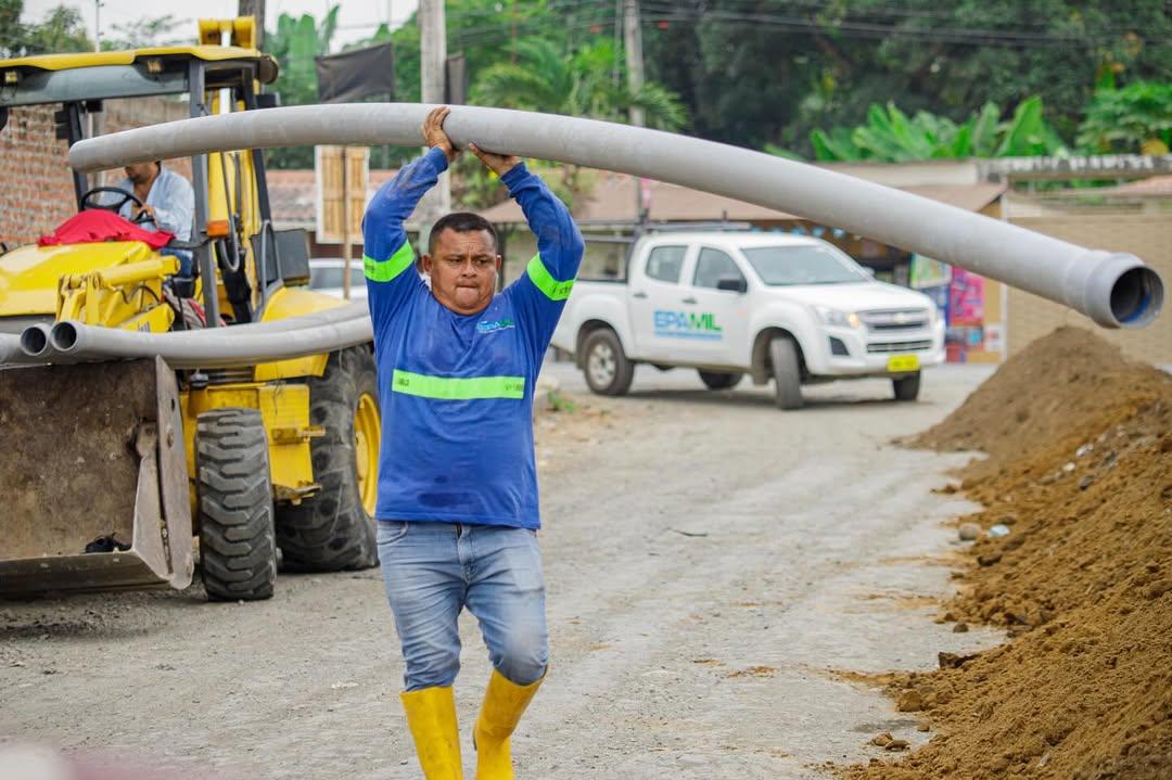 Instalación de tuberías EPAMIL